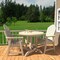Highwood Usa Hamilton 3pc Round Outdoor Patio Furniture Dining Set AD-DNA36-WAE - alternate 3